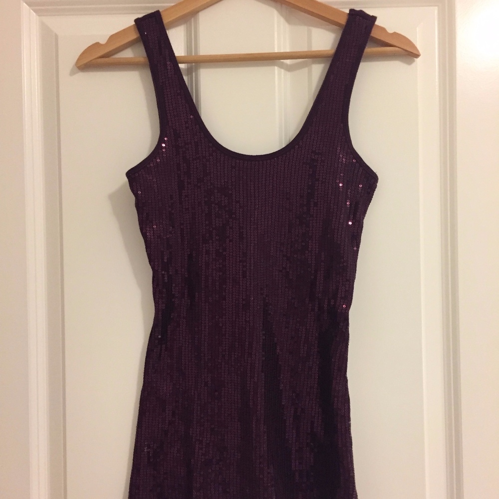 Express Sequin Tank Top